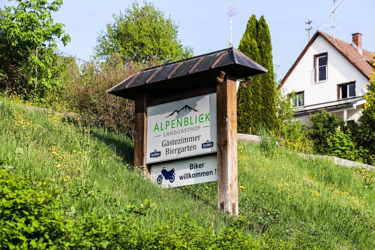 Landgasthof Alpenblick An Der Wutachschlucht Suedschwarzwald Löffingen Buitenkant foto